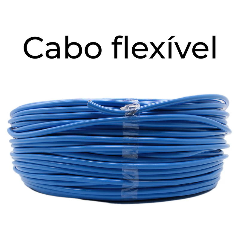 Cabo Flexível 2,5mm Rolo 100m Fio Elétrico Com Inmetro