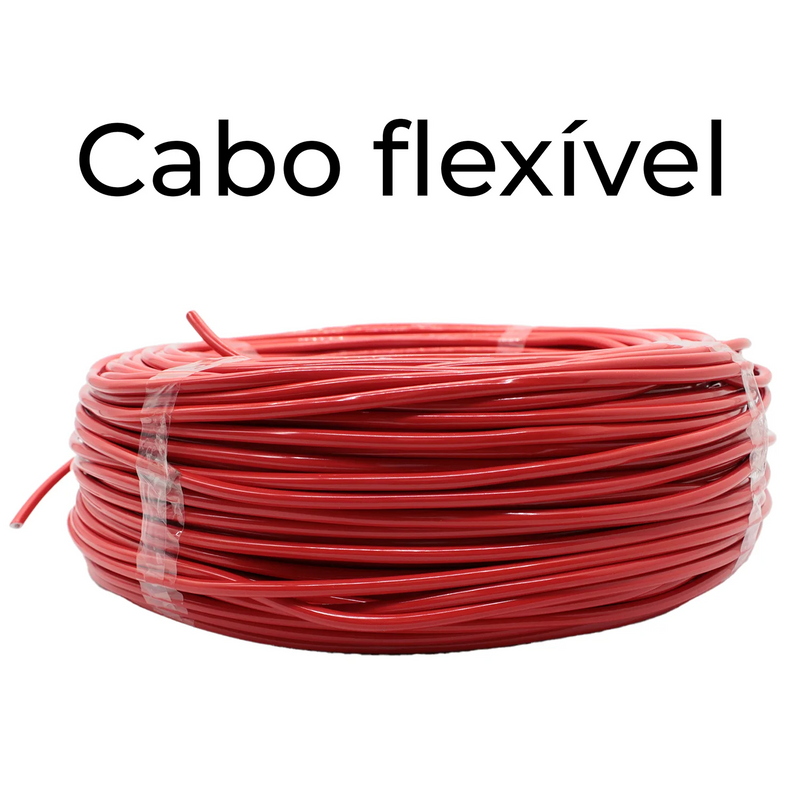 Cabo Flexível 2,5mm Rolo 100m Fio Elétrico Com Inmetro