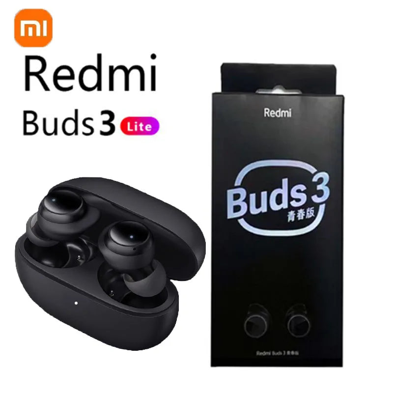 XIAOMI Redmi Buds 3 Lite TWS Bluetooth 5.2 Fones de Ouvido